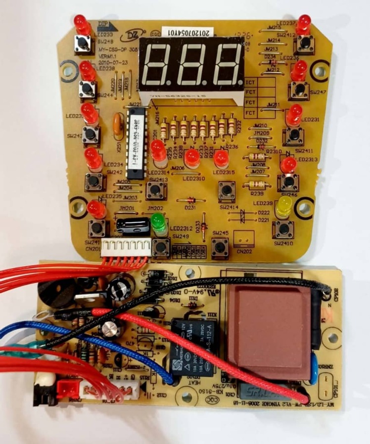 برد قدرت و فرمان زودپز فلر 7 سیم